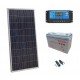 Kit solar Placa 180w Bateria 150ah agm Regulador 20a