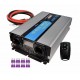 Inversor solar 2000w 12v Onda pura con Mando