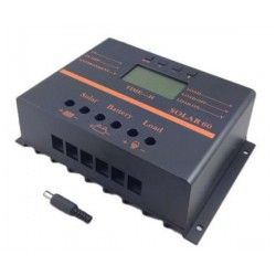 Regulador SOLAR60 60A 12V 24V con display LCD