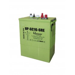 Batería solar 600Ah 6v UP-GC16 Descarga Profundo