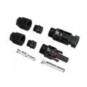 Set conectores MC4 macho+hembra para cable de panel solar