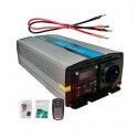 Inversor solar 1000w 12v Onda pura con Mando