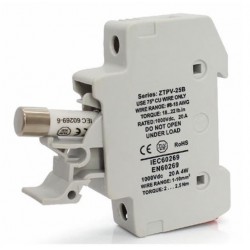 Portafusible para fusible de 1000v 10x38