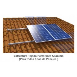 Soporte Para 1 Placa solar