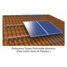Soporte Para 1 Placa solar
