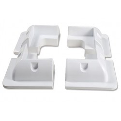 Soporte 4 Esquinas ABS