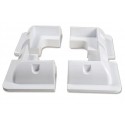 Soporte 4 Esquinas ABS